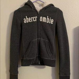 Abercrombie Kids Sherpa-lined Jacket Girls Size M